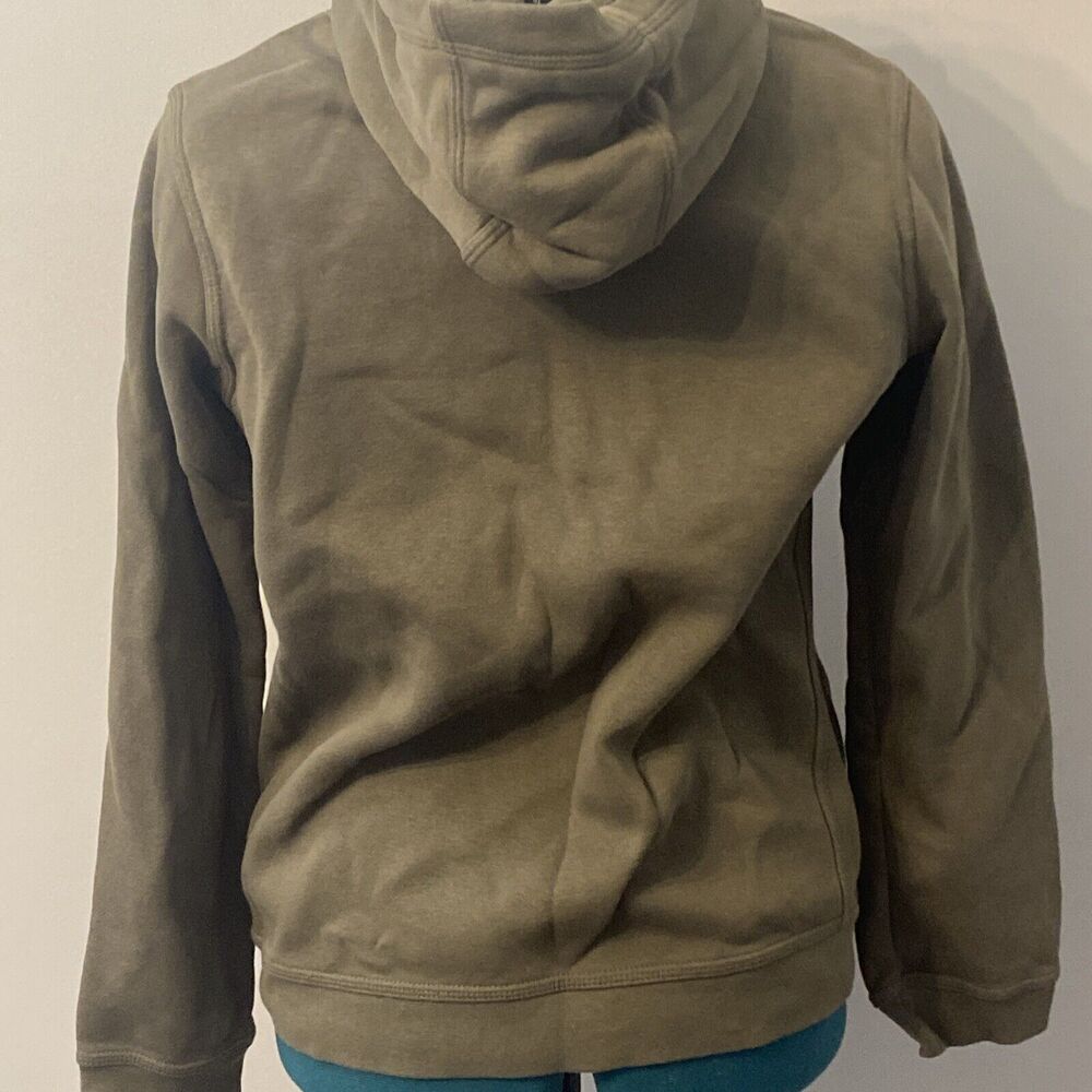 Nike Hoodie Youth Boys Size XL Green Camo Sweater Just Do It Hooded Sweatshirt - Picture 3 of 4